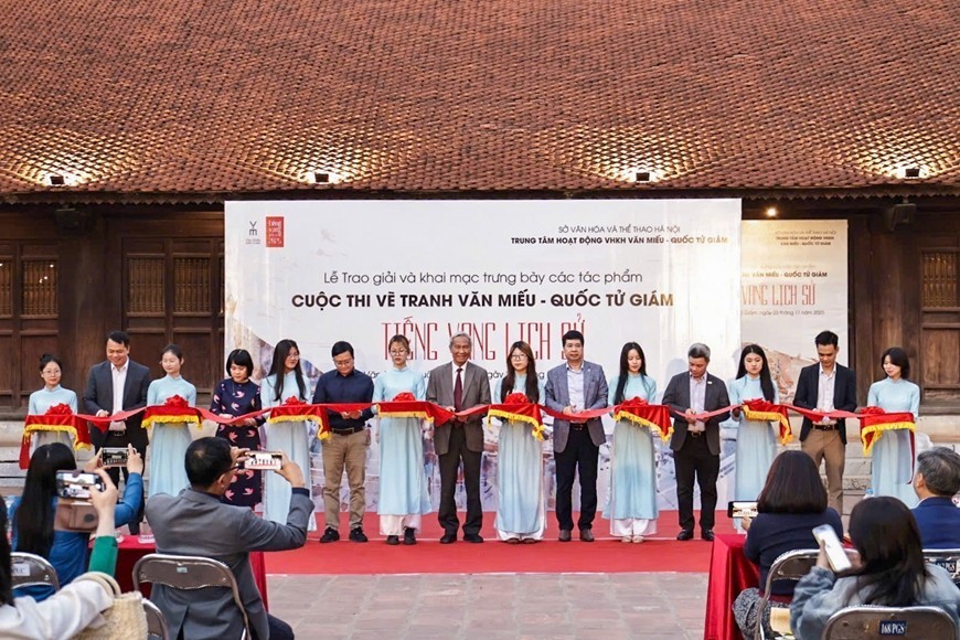 Trao giải Cuộc thi vẽ tranh 