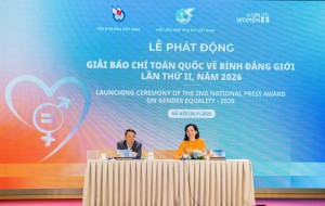Phát động Giải Báo chí toàn quốc về bình đẳng giới lần thứ II năm 2026