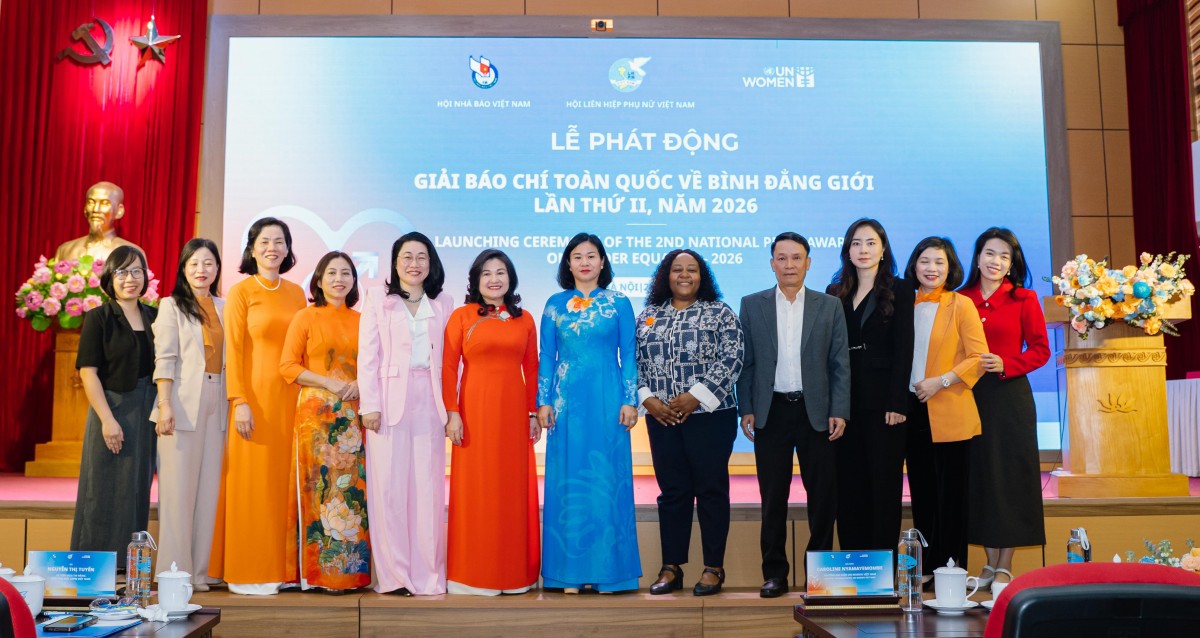 Phát động Giải Báo chí toàn quốc về bình đẳng giới lần thứ II năm 2026