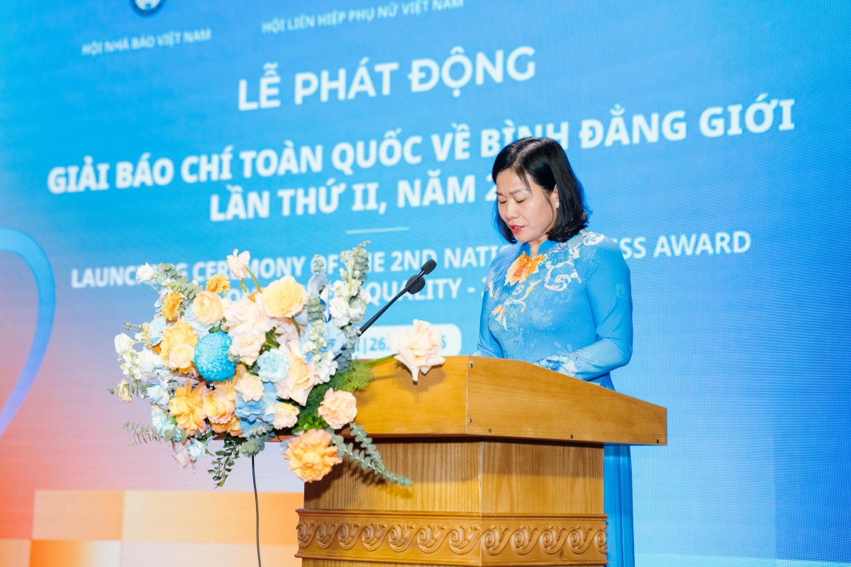 Phát động Giải Báo chí toàn quốc về bình đẳng giới lần thứ II năm 2026
