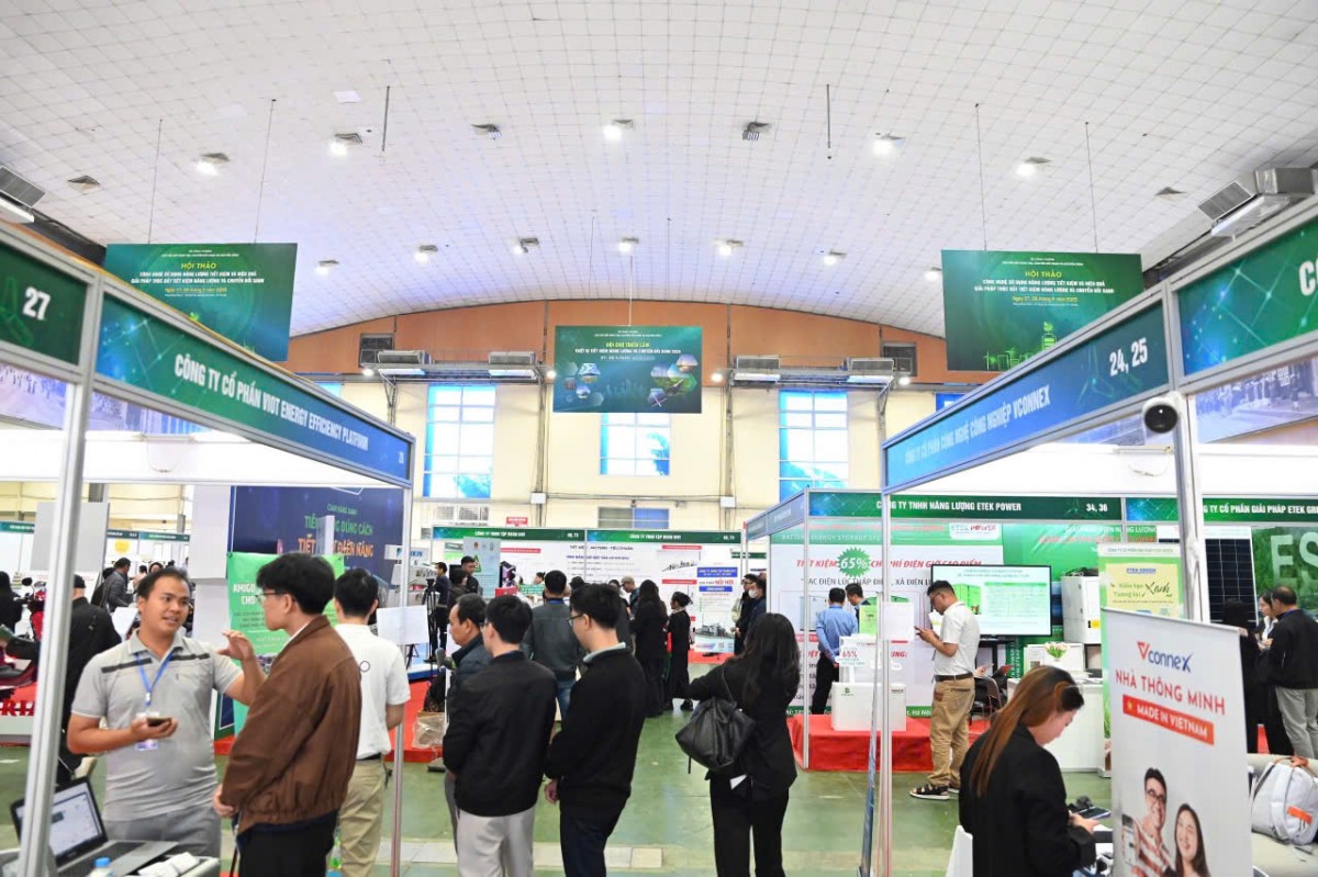 Hơn 80 doanh nghiệp tham gia Hội chợ Thiết bị tiết kiệm năng lượng 2025