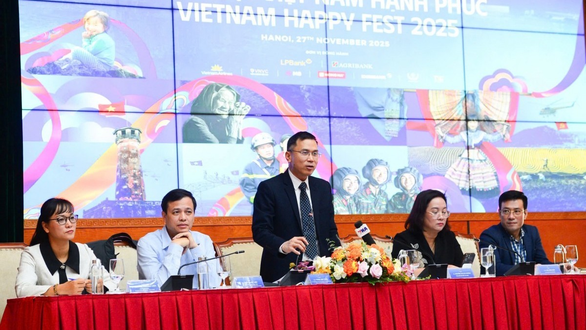 Vietnam Happy Fest 2025: Lan tỏa thông điệp về một Việt Nam hạnh phúc, nhân văn