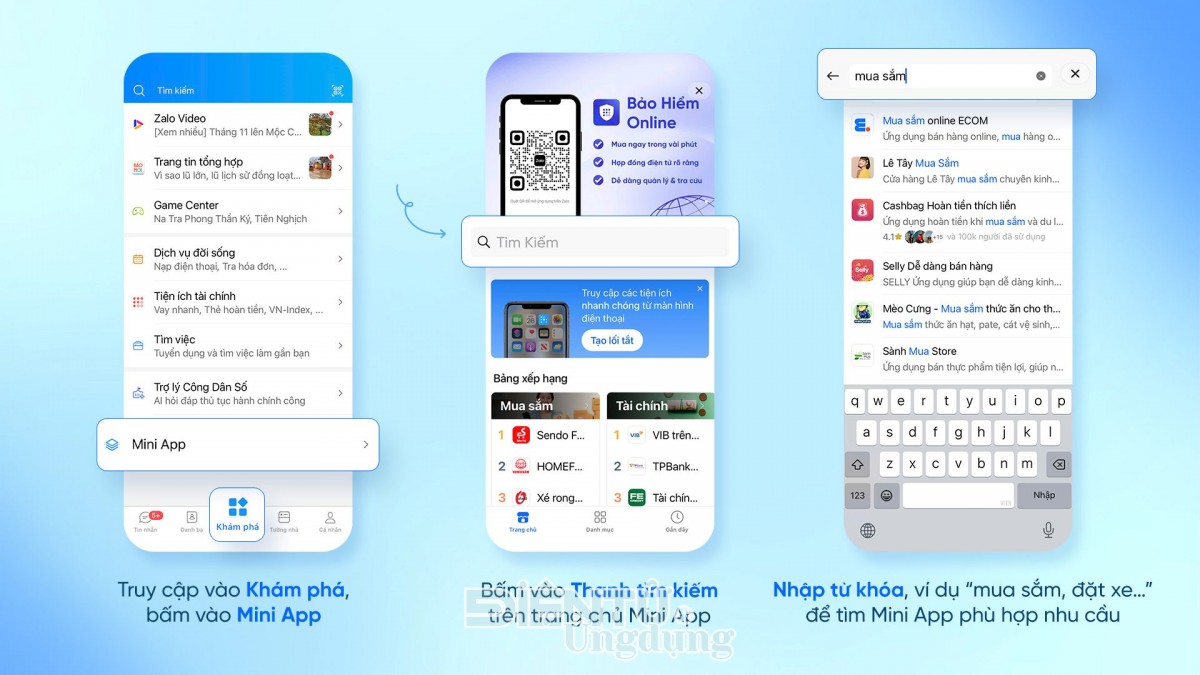 Khám phá kho tàng tiện ích trên Zalo