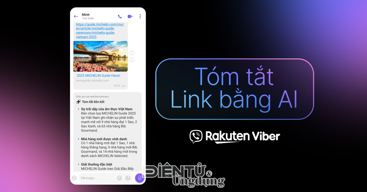 AI Link Summary không bỏ sót bất cứ tin nhắn nào