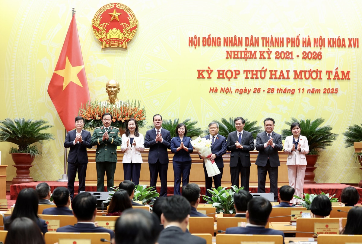 Đồng chí Vũ Đại Thắng được bầu giữ chức Chủ tịch UBND TP Hà Nội- Ảnh 2.