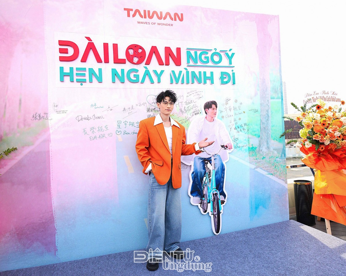 ISAAC trở thành Đại sứ Du lịch Đài Loan ISAAC trở thành Đại sứ Du lịch Đài Loan