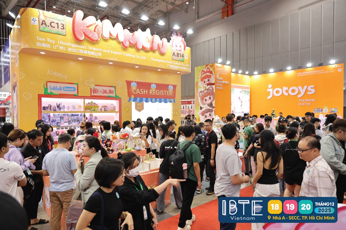 IBTE 2025: Điểm đến không thể bỏ lỡ của ngành đồ chơi và sản phẩm mẹ & bé