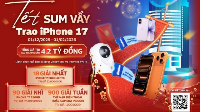 Chào năm mới 2026, VNPT siêu khuyến mại lên đến 4,2 tỷ đồng
