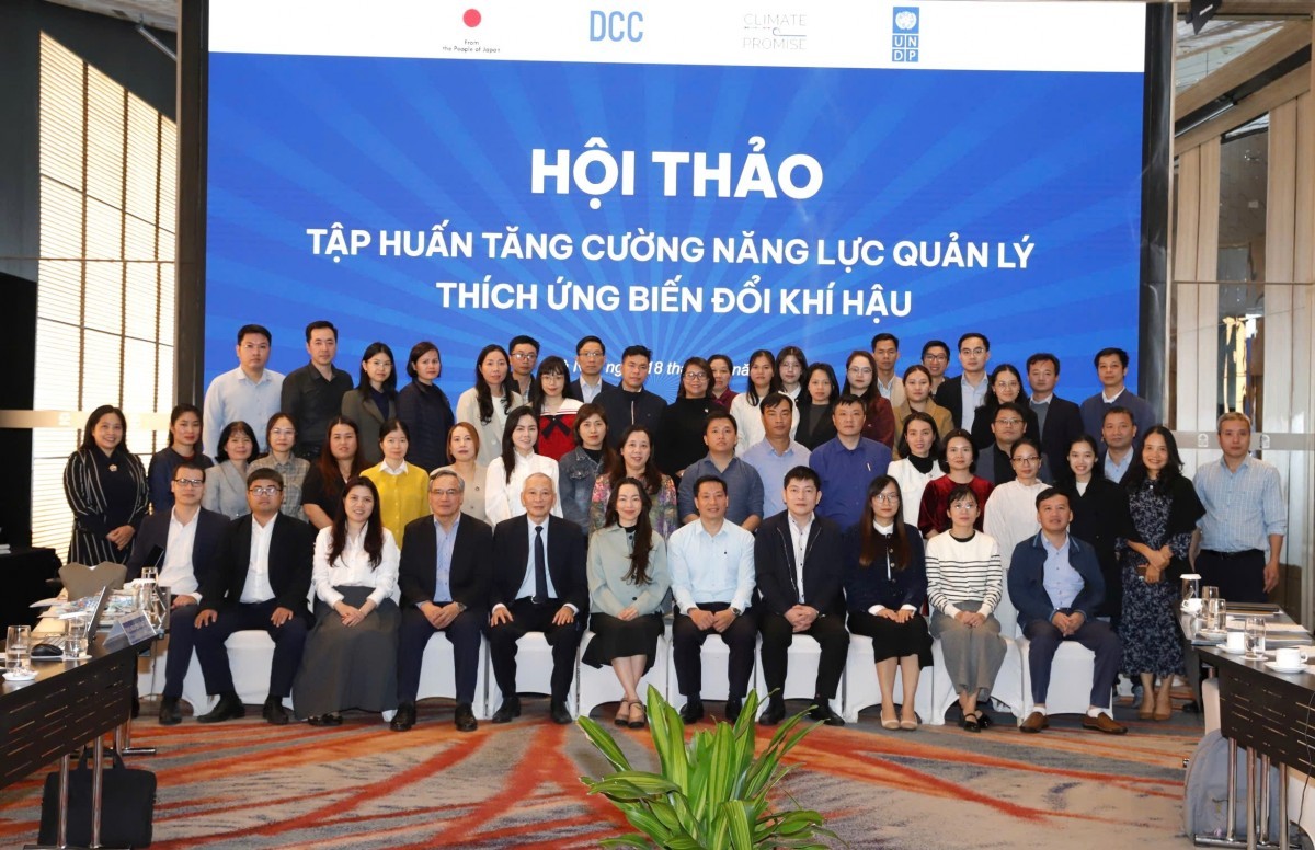 Tăng cường năng lực quản lý thích ứng biến đổi khí hậu sau sáp nhập