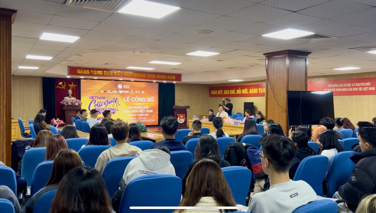 Giải Bóng rổ Sinh viên Việt Nam mùa hai mở rộng quy mô, tạo sân chơi lớn cho tài năng trẻ