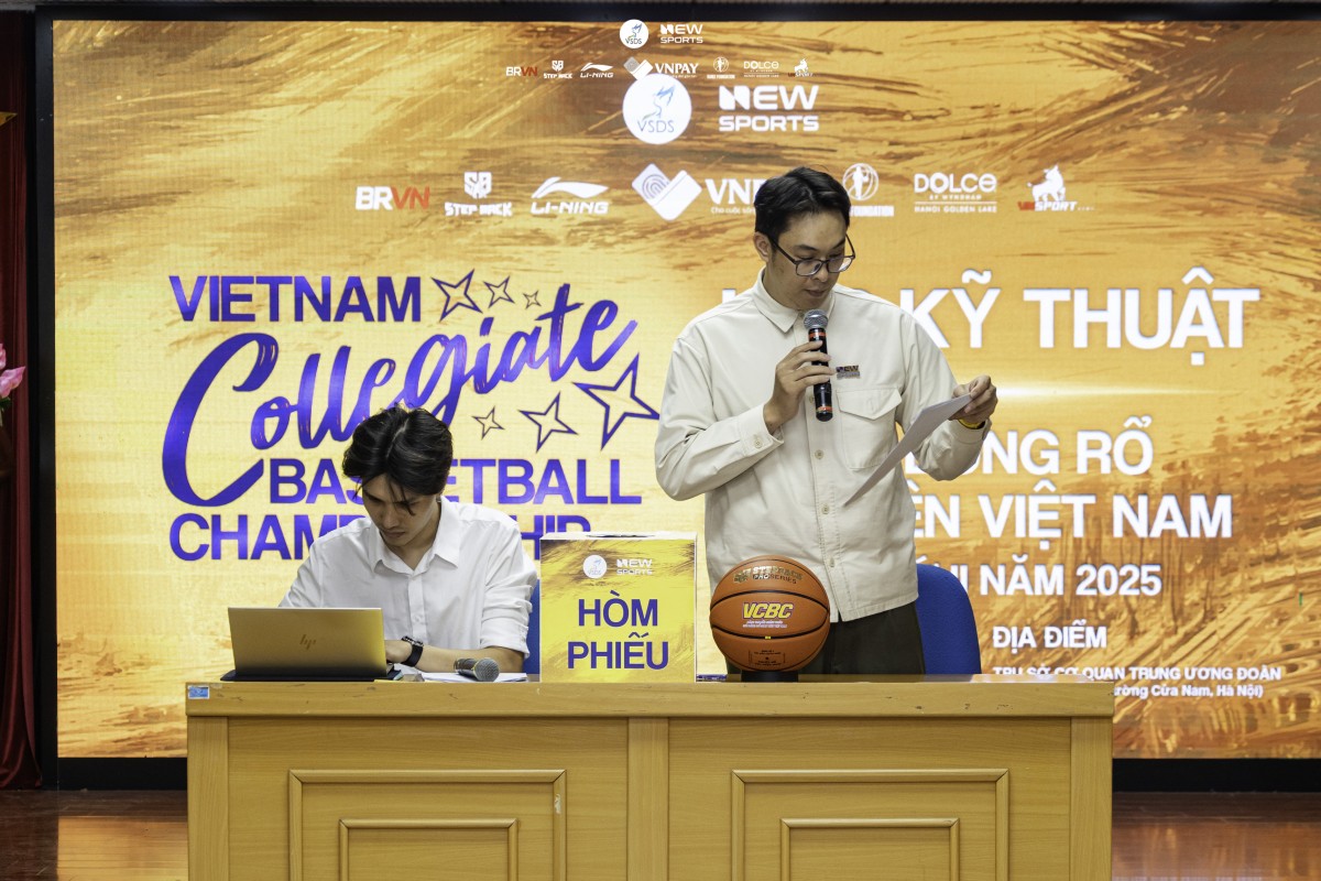 Giải Bóng rổ Sinh viên Việt Nam mùa hai mở rộng quy mô, tạo sân chơi lớn cho tài năng trẻ