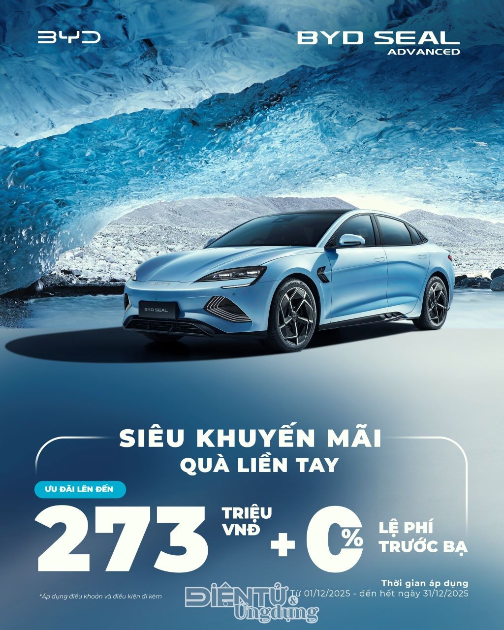 BYD Việt Nam ưu đãi tháng 12: 'Rinh xe xịn - Đón Noel'