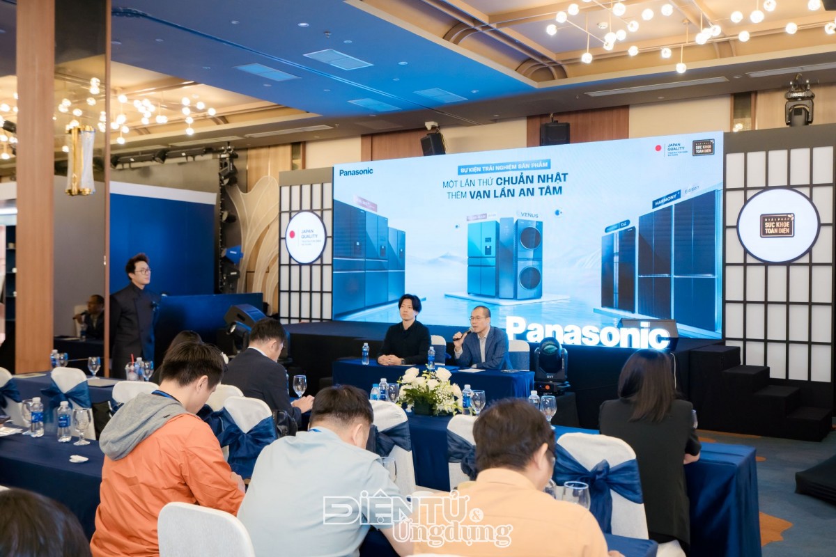 Panasonic ra mắt dòng tủ lạnh nhiều cánh Panasonic ra mắt dòng tủ lạnh nhiều cánh