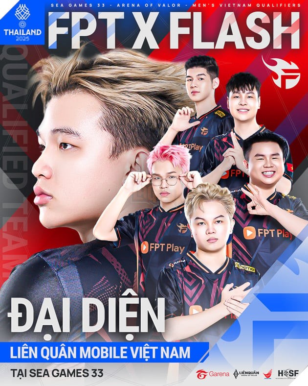 Đội tuyển Nam Liên quân mobile Việt Nam: FPT x Flash