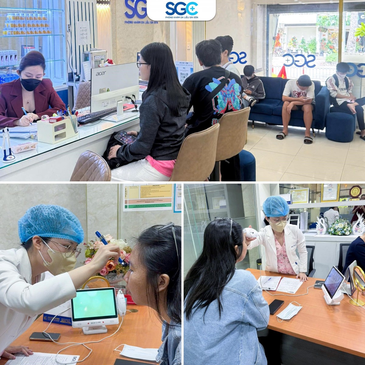 Ứng dụng công nghệ nâng tầm chất lượng dịch vụ tại Phòng khám Da liễu Sài Gòn