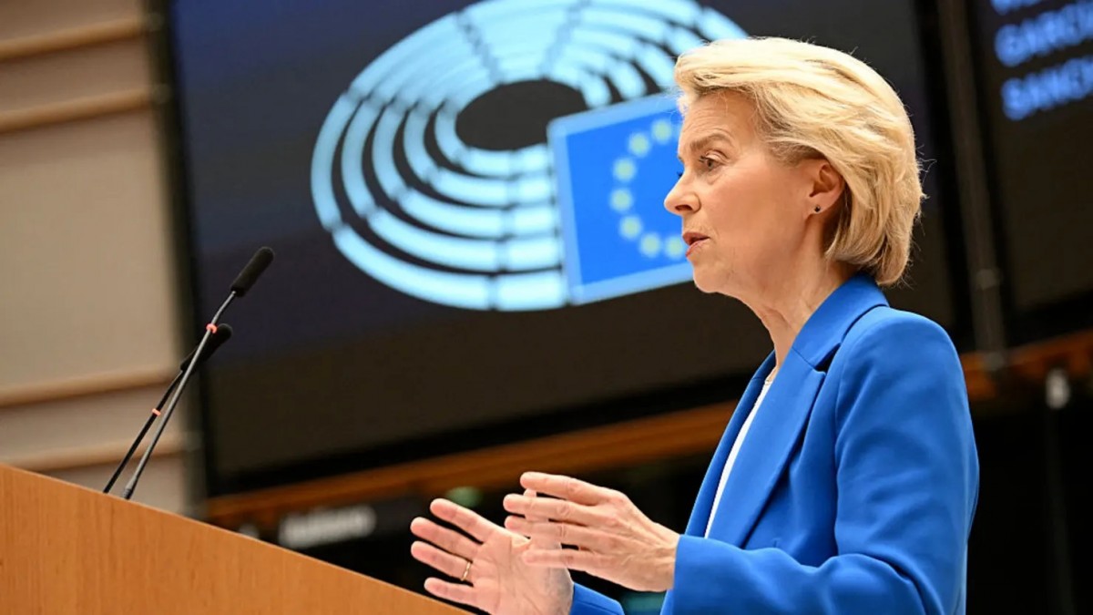 Chủ tịch Ủy ban Châu Âu Ursula von der Leyen Chủ tịch Ủy ban Châu Âu Ursula von der Leyen