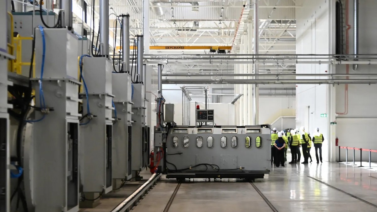 Bên trong nhà máy đất hiếm lớn nhất châu Âu Bên trong nhà máy đất hiếm lớn nhất châu Âu