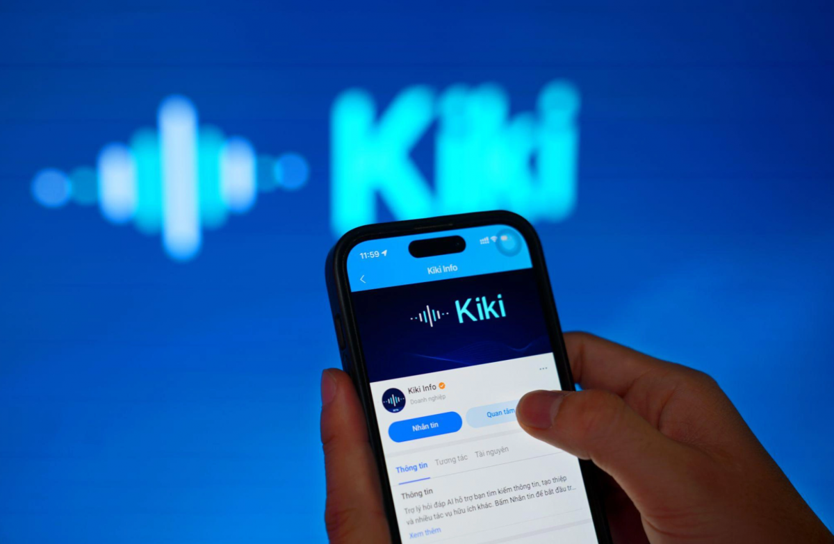 Kiki AI của Zalo. Ảnh: Vnexpress Kiki AI của Zalo. Ảnh: Vnexpress