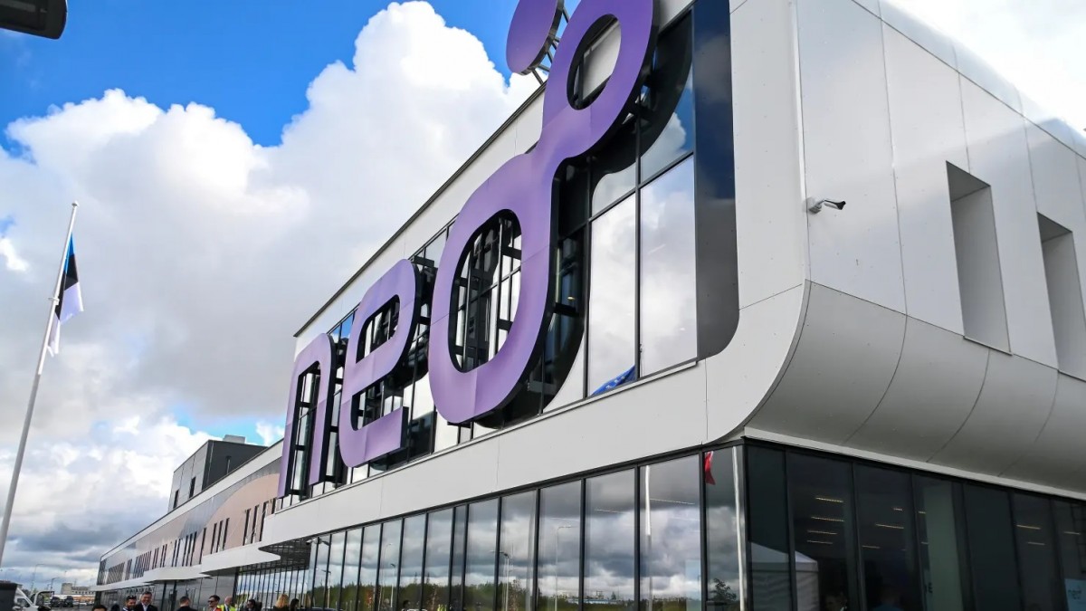 Quang cảnh nhà máy nam châm NEO ở Narva, một thành phố ở đông bắc Estonia. Nhà máy sản xuất nam châm đất hiếm cho ngành xe điện và năng lượng gió của châu Âu. Quang cảnh nhà máy nam châm NEO ở Narva, một thành phố ở đông bắc Estonia. Nhà máy sản xuất nam châm đất hiếm cho ngành xe điện và năng lượng gió của châu Âu.