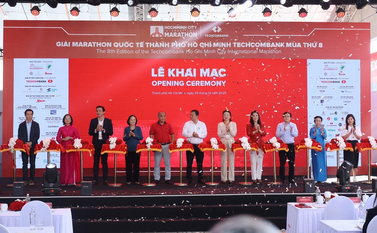 Giải Marathon Quốc tế TP.HCM Techcombank mùa thứ 8 chính thức khởi động