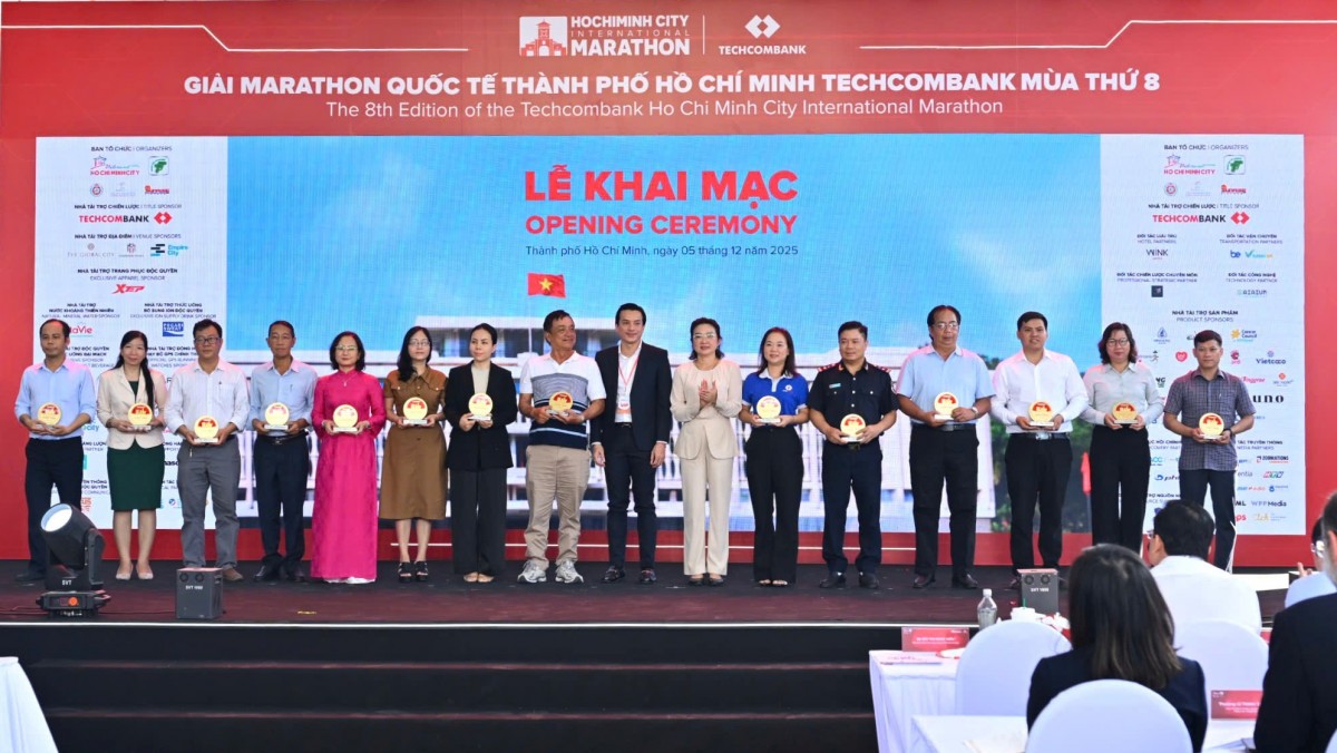 Giải Marathon Quốc tế TP.HCM Techcombank mùa thứ 8 chính thức khởi động