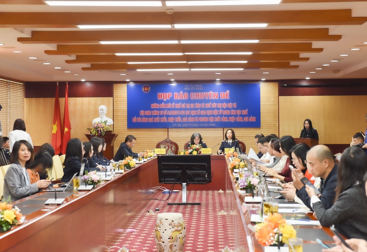 Cục Hải quan thông tin các điểm mới về giá trị gia tăng, thuế tiêu thụ đặc biệt và nội dung Thông tư 51/2025/TT-BTC Cục Hải quan thông tin các điểm mới về giá trị gia tăng, thuế tiêu thụ đặc biệt và nội dung Thông tư 51/2025/TT-BTC