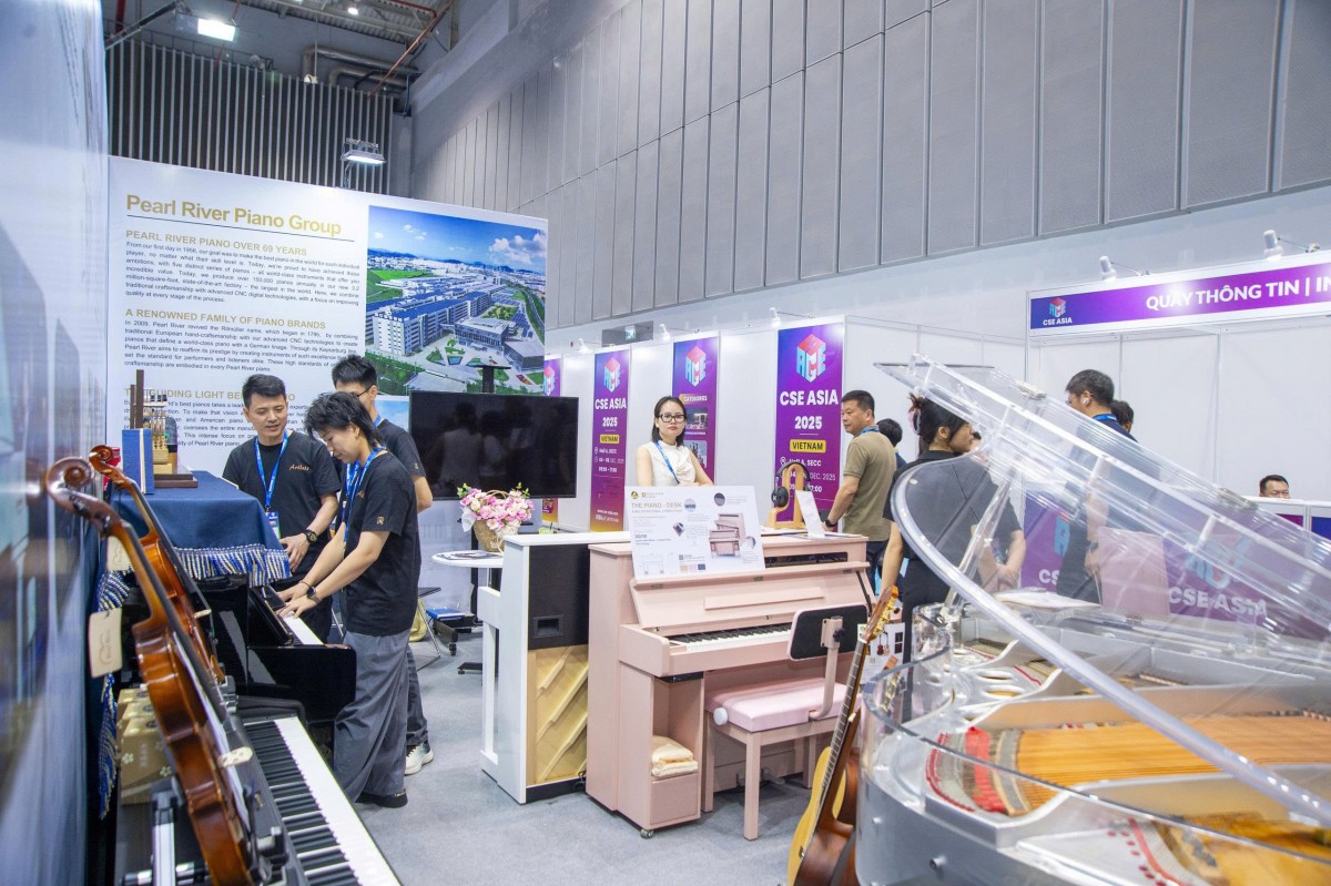 CSE ASIA 2025: Không gian trải nghiệm hàng tiêu dùng thông minh, xanh và hiện đại CSE ASIA 2025: Không gian trải nghiệm hàng tiêu dùng thông minh, xanh và hiện đại