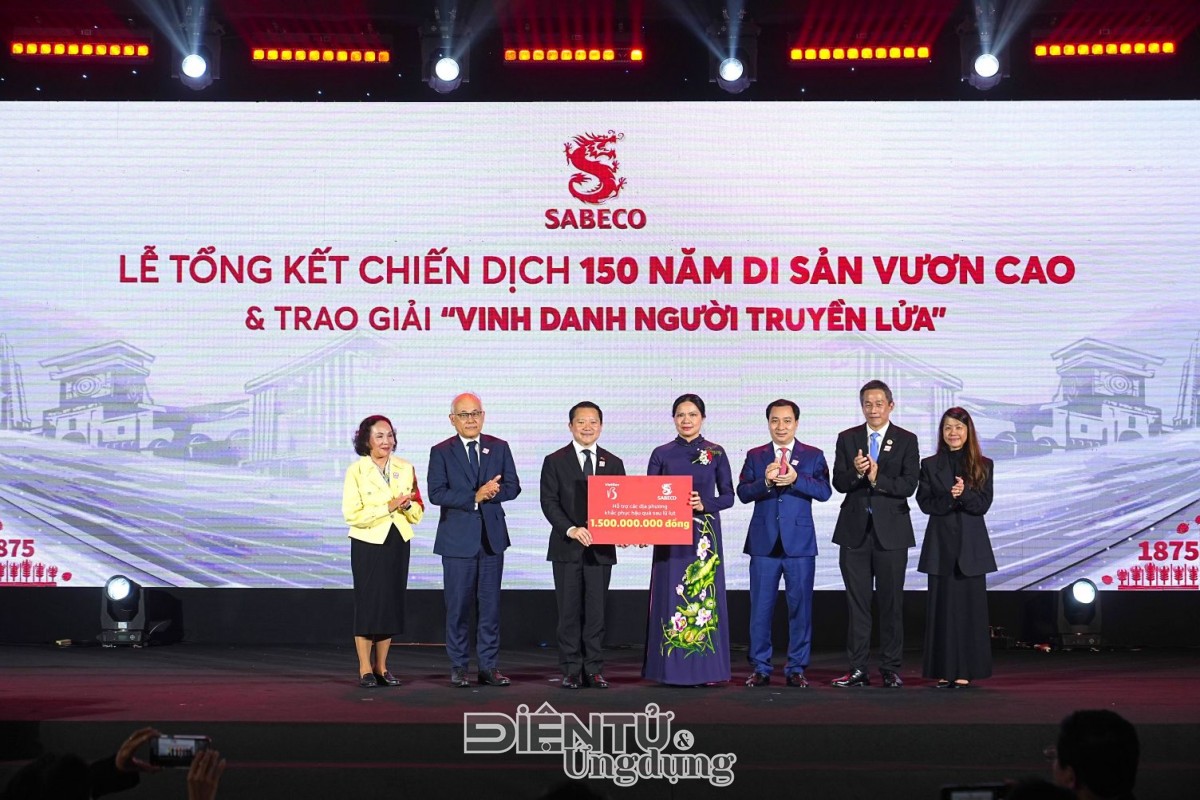 SABECO khép lại chiến dịch “150 năm di sản vươn cao” SABECO khép lại chiến dịch “150 năm di sản vươn cao”