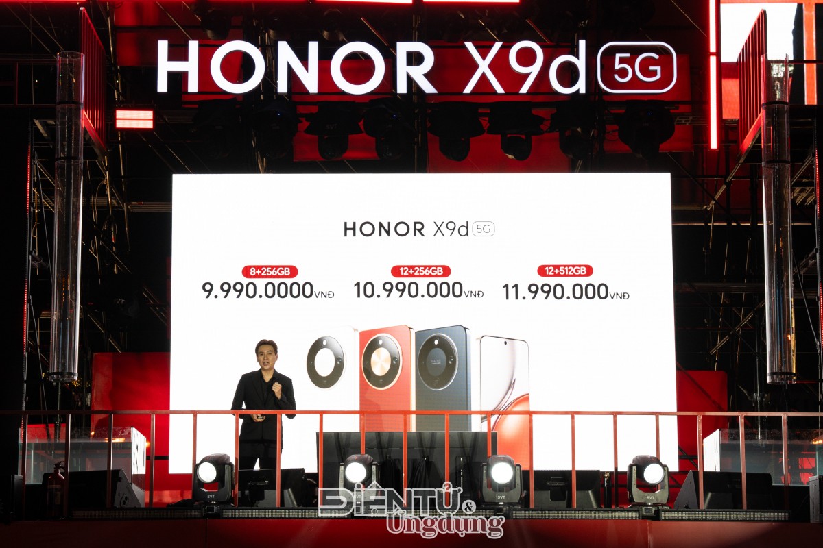 Sự kiện ra mắt HONOR X9d và màn thử thách có 1 không 2