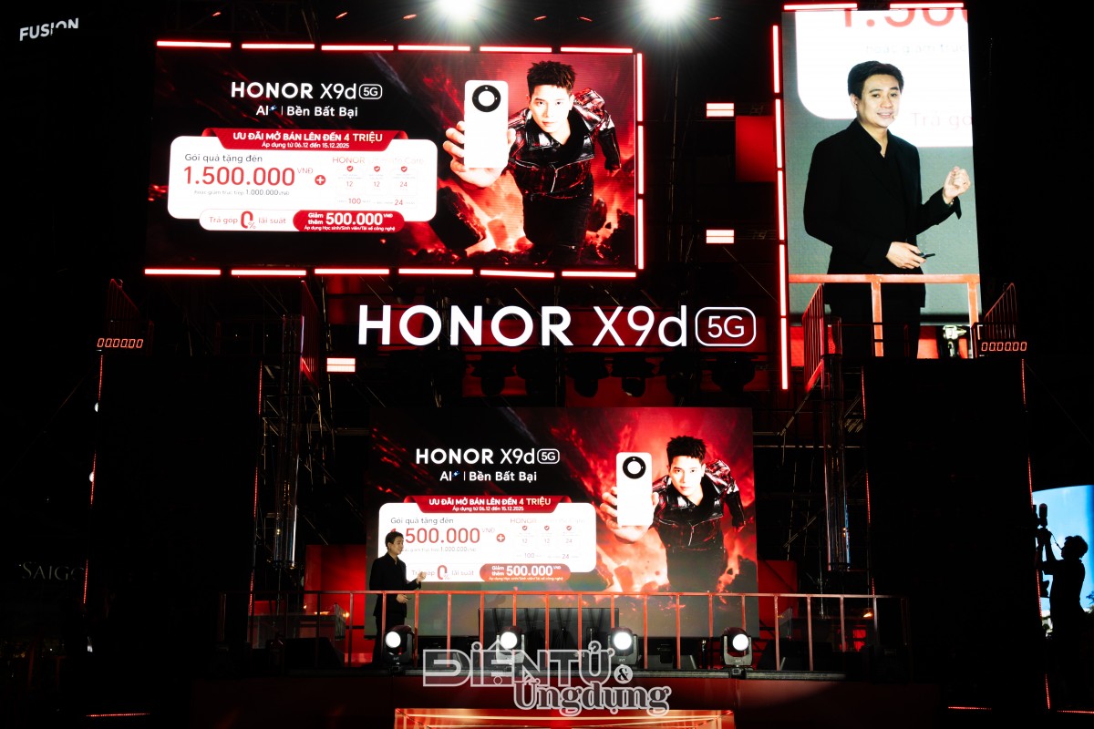 Sự kiện ra mắt HONOR X9d và màn thử thách có 1 không 2