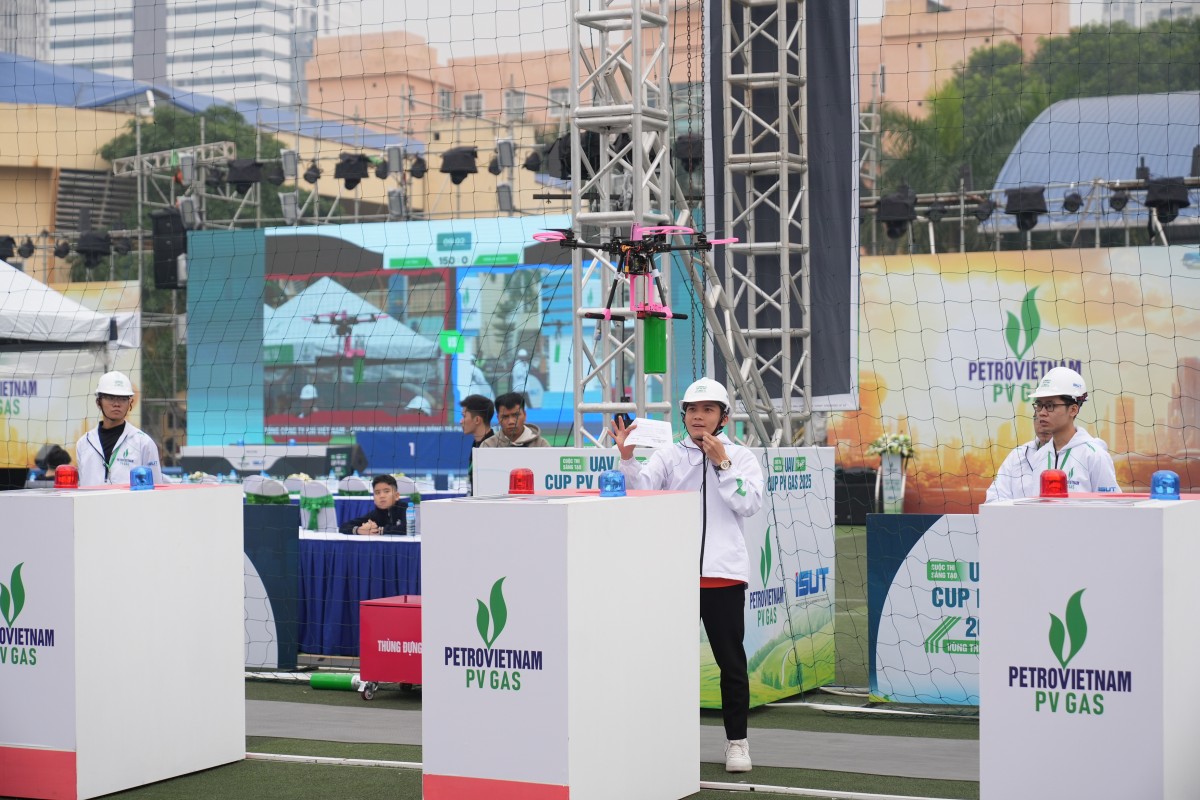 Đại học Tôn Đức Thắng vô địch Cuộc thi sáng tạo UAV 2025 - Cup PV GAS Đại học Tôn Đức Thắng vô địch Cuộc thi sáng tạo UAV 2025 - Cup PV GAS