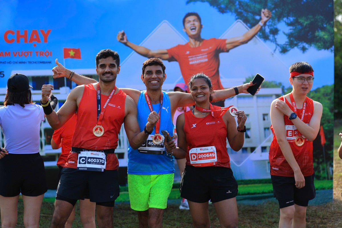 Hơn 23.000 vận động viên tham dự Giải Marathon Quốc tế TP.HCM Techcombank 2025 Hơn 23.000 vận động viên tham dự Giải Marathon Quốc tế TP.HCM Techcombank 2025