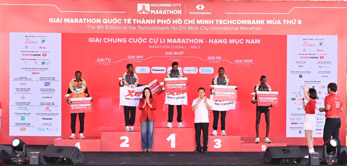Hơn 23.000 vận động viên tham dự Giải Marathon Quốc tế TP.HCM Techcombank 2025 Hơn 23.000 vận động viên tham dự Giải Marathon Quốc tế TP.HCM Techcombank 2025