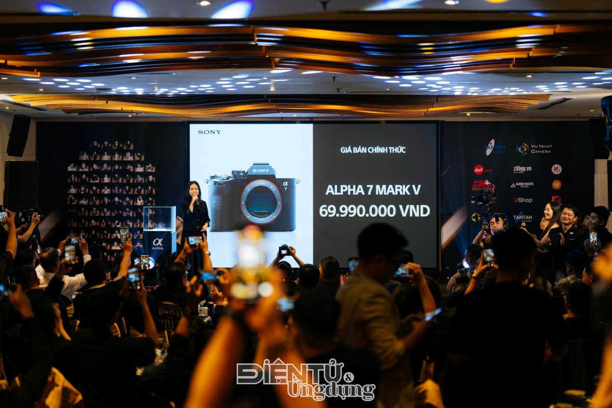 Sony Alpha 7 V chính thức lên kệ