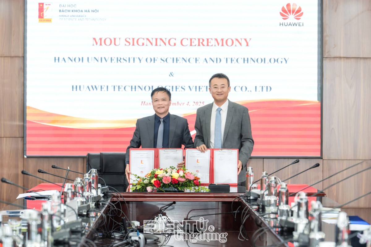 Đại học Bách khoa Hà Nội và Công ty TNHH Công nghệ Huawei Việt Nam ký kết biên bản ghi nhớ Đại học Bách khoa Hà Nội và Công ty TNHH Công nghệ Huawei Việt Nam ký kết biên bản ghi nhớ