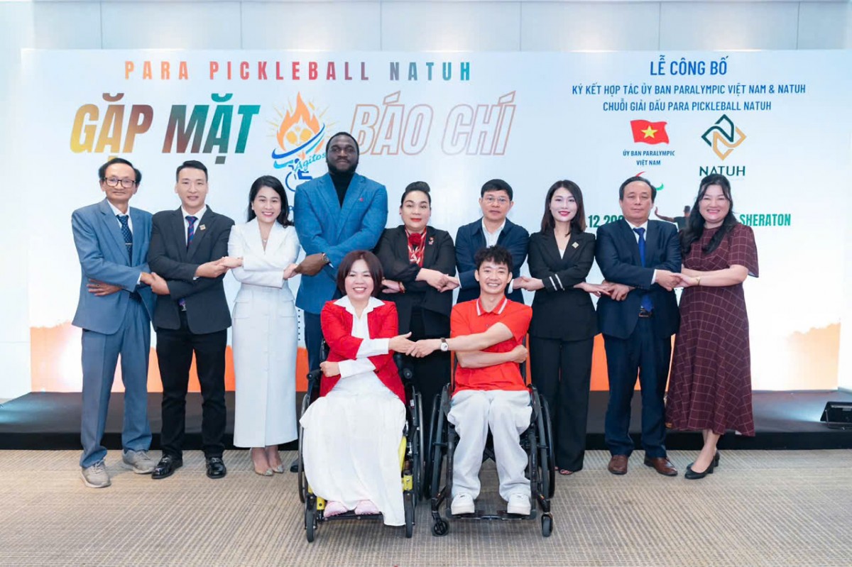 Ra mắt Chuỗi giải ParaNatuh Pickleball chủ đề ‘Thể thao hòa nhập’
