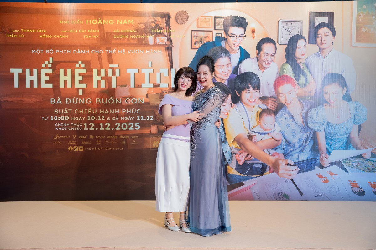 Cha con NSƯT Trần Lực - Trần Tú cùng nhau ra mắt phim ‘Thế hệ kỳ tích’ Cha con NSƯT Trần Lực - Trần Tú cùng nhau ra mắt phim ‘Thế hệ kỳ tích’