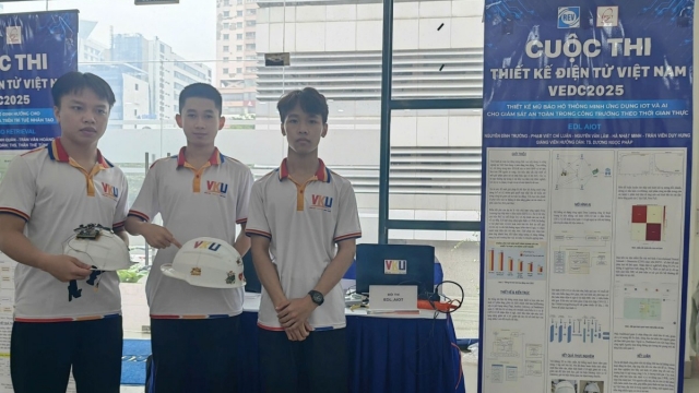 VEDC 2025: Sản phẩm điện tử của sinh viên Việt tiệm cận thị trường
