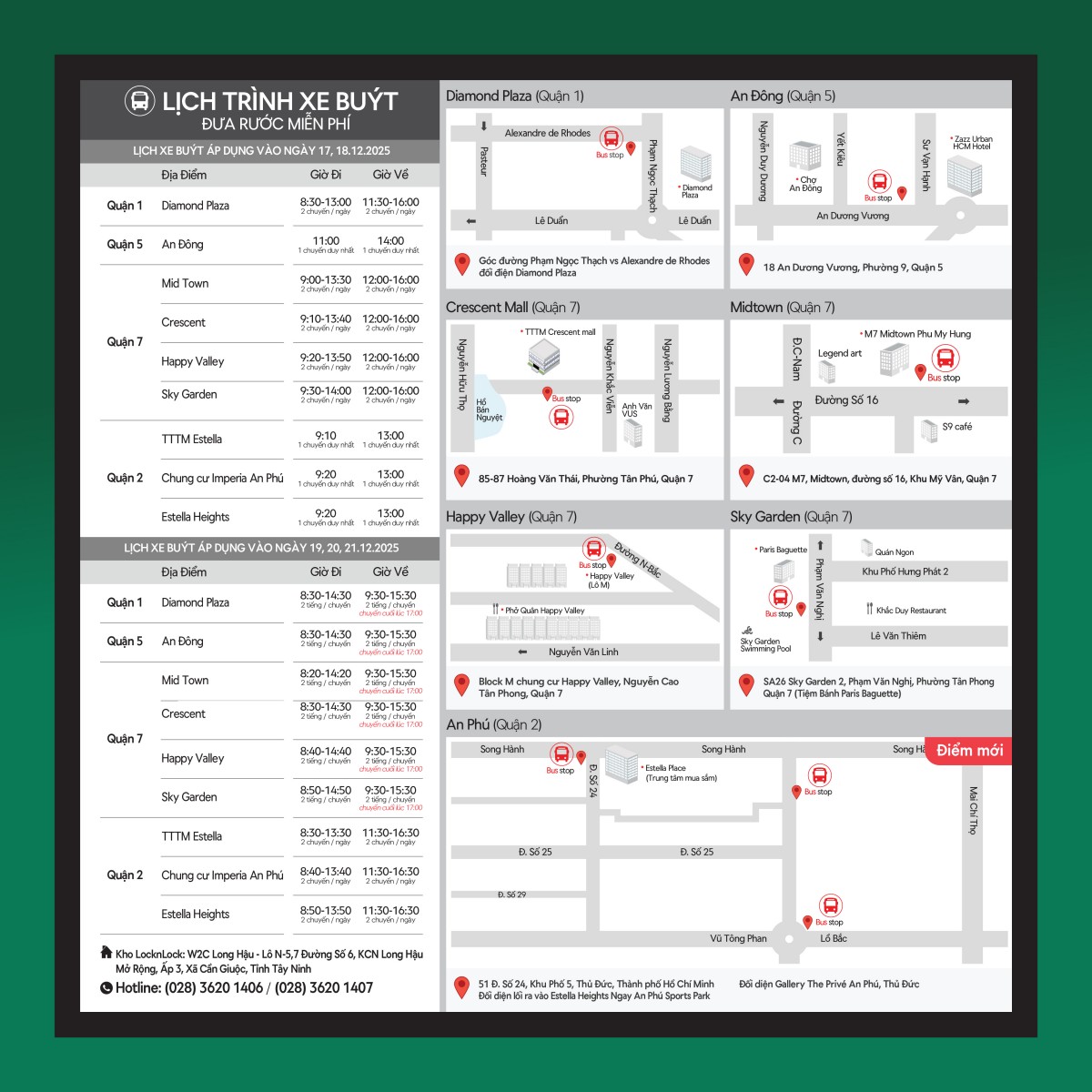 Giáng sinh bùng nổ ưu đãi đến 70%++ tại LocknLock Brand Day Long Hậu, cơ hội nhận ngay iPhone 17