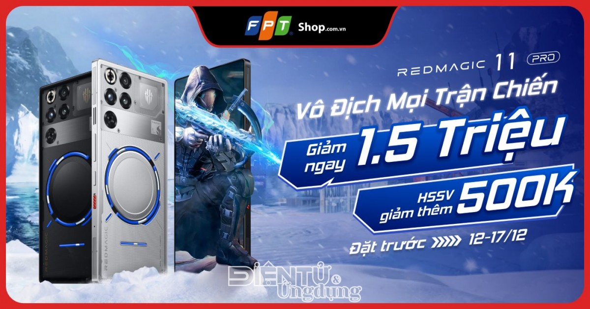 FPT Shop mở đặt trước REDMAGIC 11 Pro FPT Shop mở đặt trước REDMAGIC 11 Pro