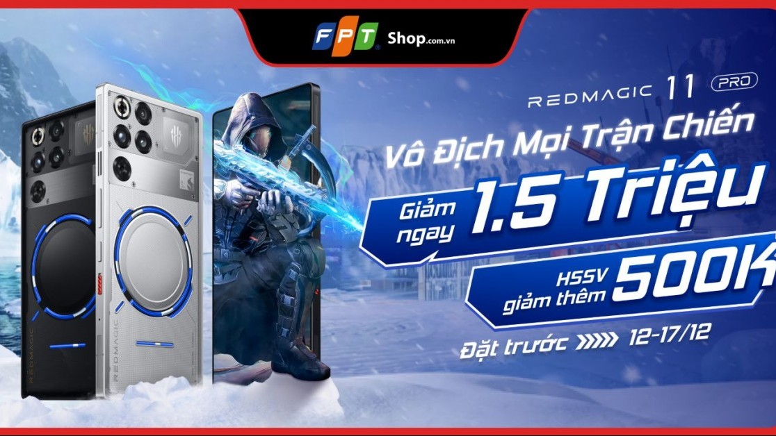 FPT Shop mở đặt trước REDMAGIC 11 Pro