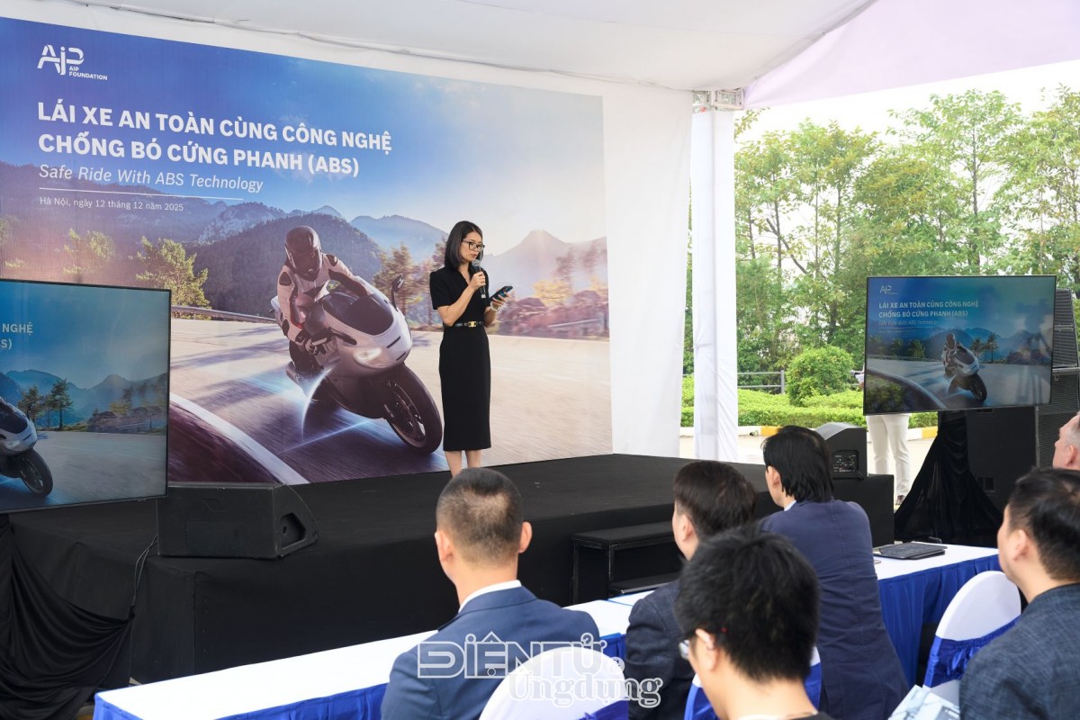 AIP Foundation giới thiệu công nghệ chống bó cứng phanh cho xe máy AIP Foundation giới thiệu công nghệ chống bó cứng phanh cho xe máy