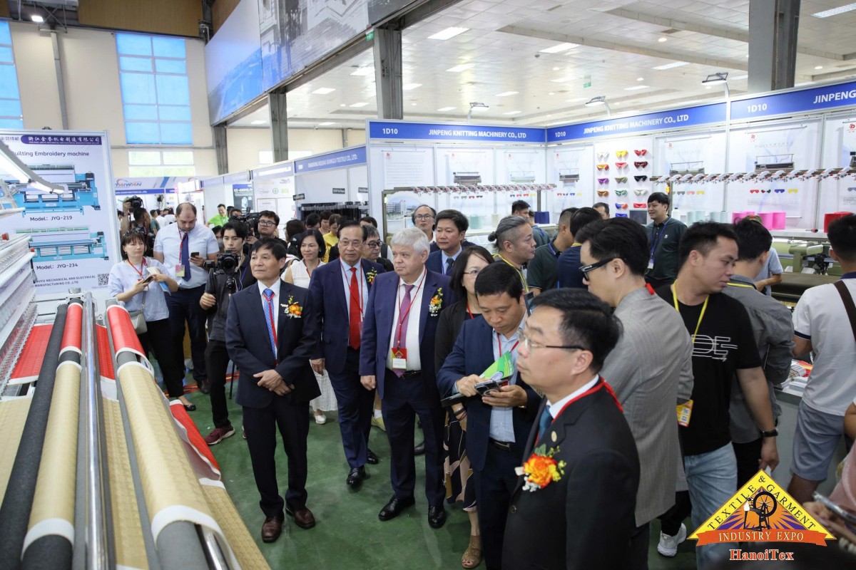 Hơn 250 gian hàng tham dự Triển lãm HanoiTex & HanoiFabric 2025