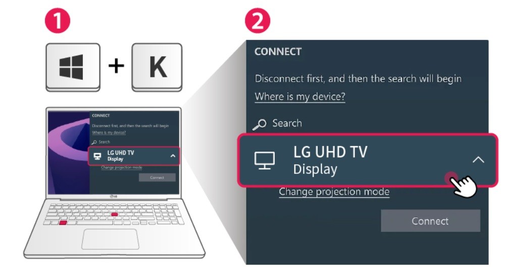 Cách kết nối 2 màn hình máy tính Windows 11