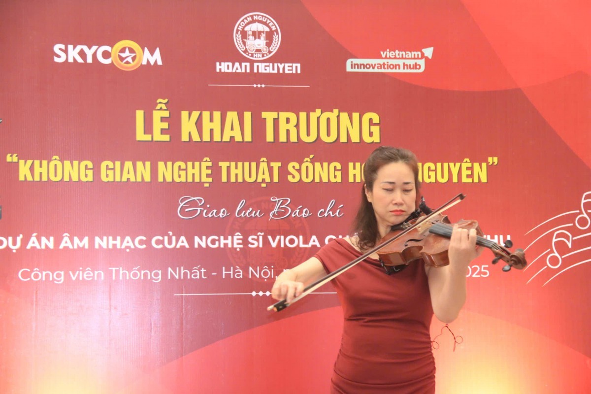 Không gian Nghệ thuật sống Hoàn Nguyên – Điểm hẹn văn hóa mới tại Hà Nội