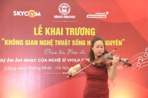 Không gian Nghệ thuật sống Hoàn Nguyên – Điểm hẹn văn hóa mới tại Hà Nội