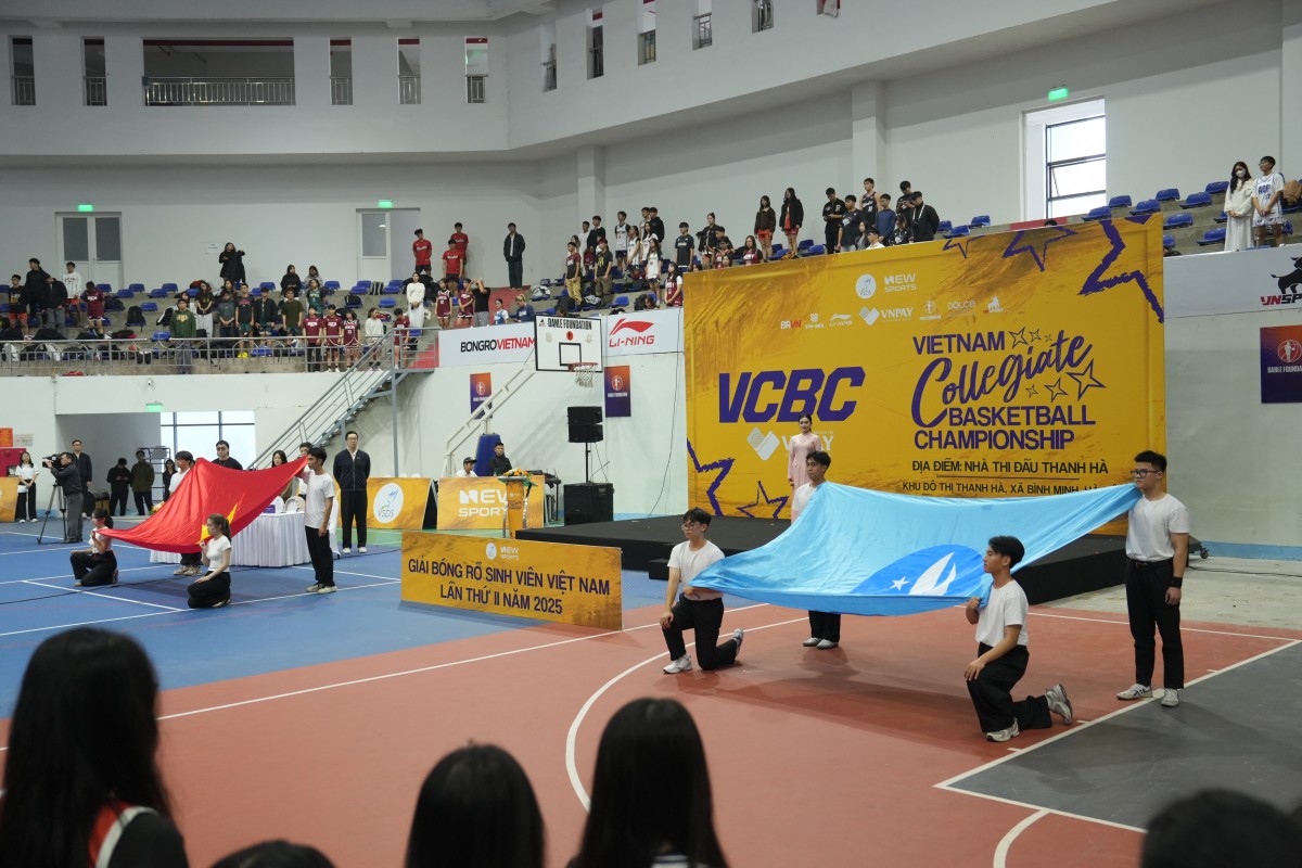 Giải Bóng rổ Sinh viên Việt Nam 2025–2026 chính thức khởi tranh