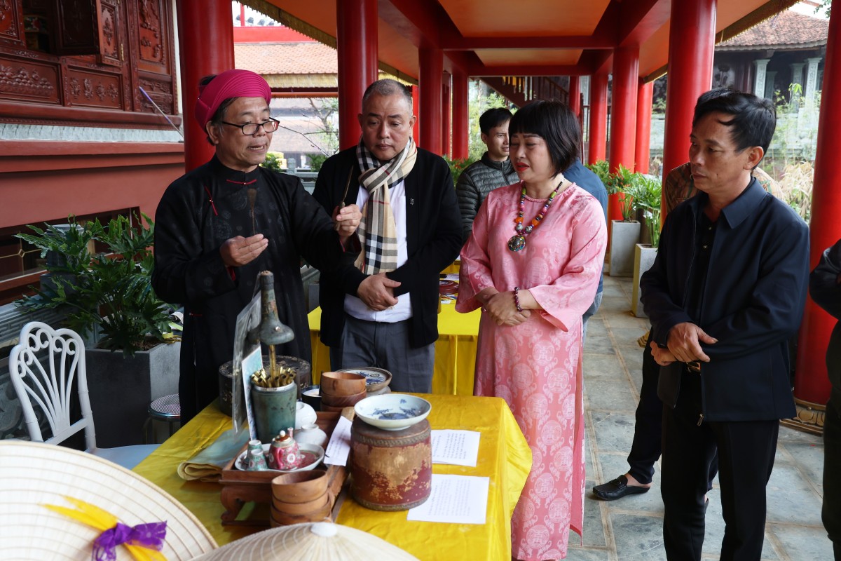 Chương trình diễn xướng thực hành tín ngưỡng thờ Mẫu xứ Đoài năm 2025 Chương trình diễn xướng thực hành tín ngưỡng thờ Mẫu xứ Đoài năm 2025