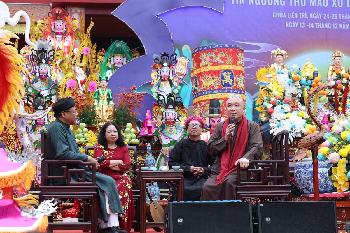 Chương trình diễn xướng thực hành tín ngưỡng thờ Mẫu xứ Đoài năm 2025
