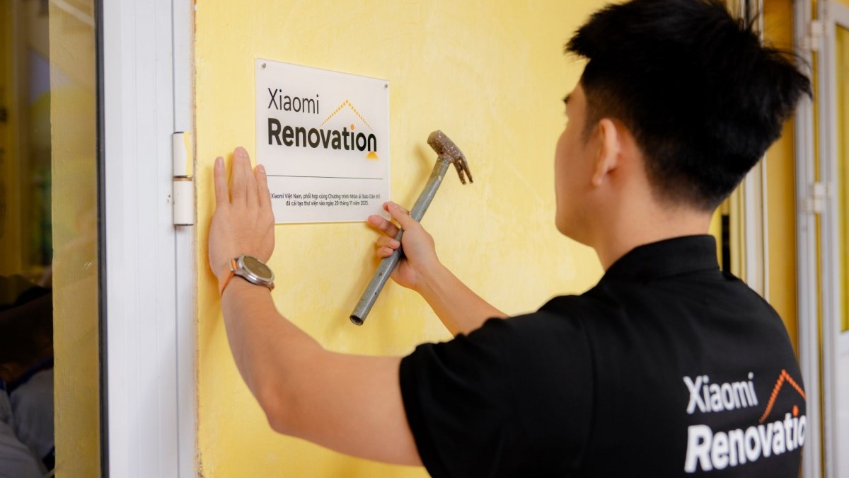 Xiaomi hoàn tất cải tạo điểm trường vùng cao tại Tuyên Quang và Thái Nguyên